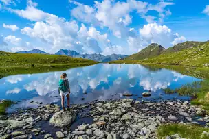 Sommeransicht Gritzer See im Defereggental © TVB Osttirol / Peter Maier